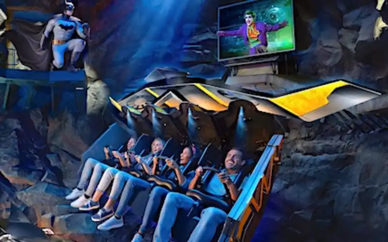 Batman Knight Flight Warner Bros Abu Dhabi.