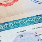 Thailand visa photo