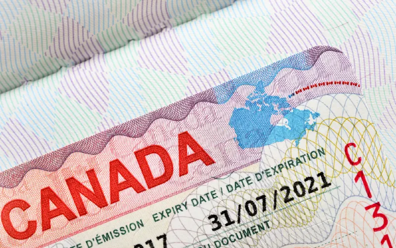Photo of Canada visa