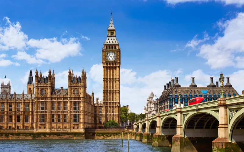 Big Ben London Clock tower in UK