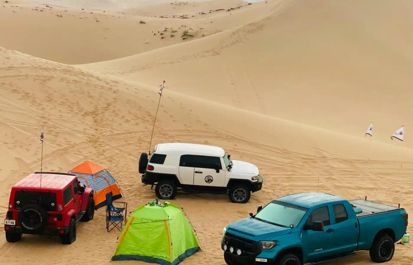 Desert Camping and Off-Road Adventure in Abu Dhabi
