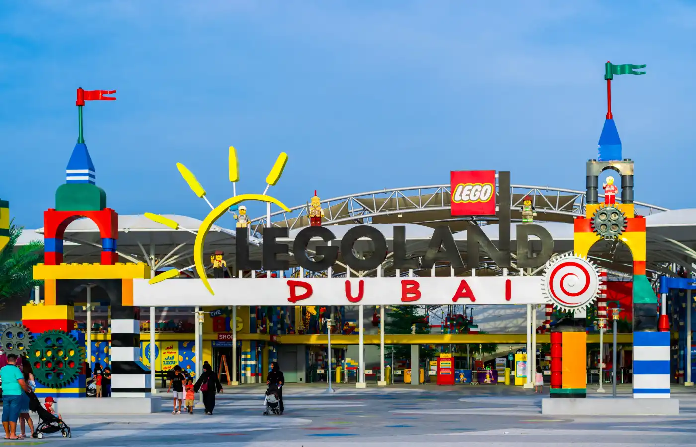 Entrance to Legoland Dubai, Dubai Parks And Resorts