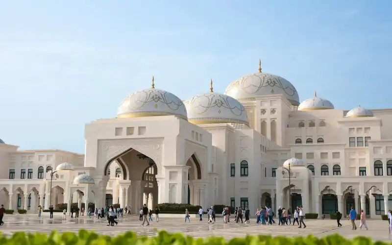 Stunning Qasr Al Watan Palace in Abu Dhabi
