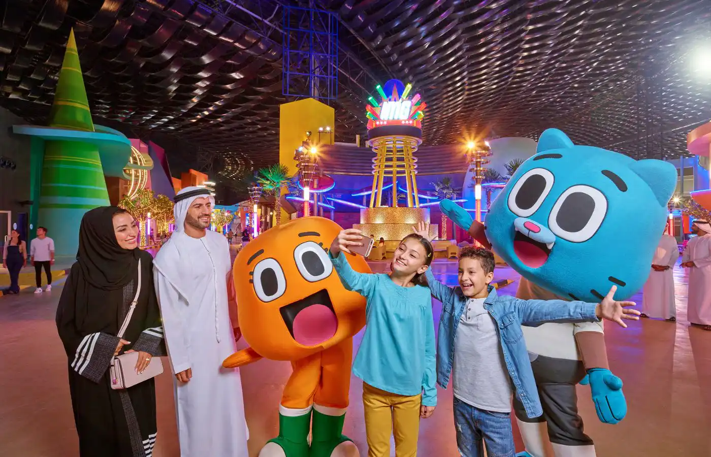IMG Worlds of Adventure Dubai indoor theme park